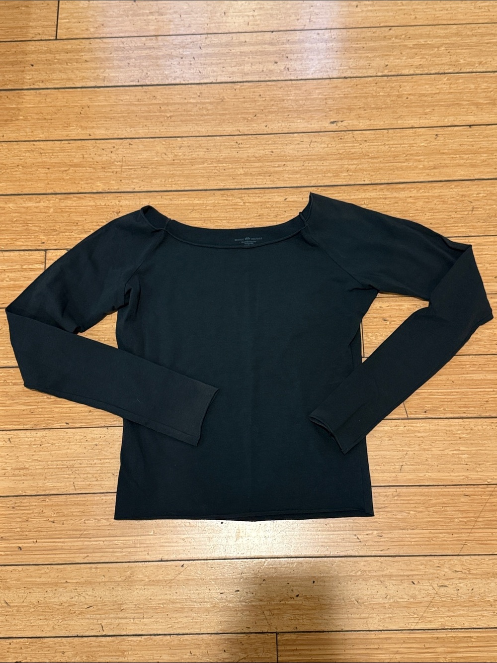 Brandy Melville Black Long-Sleeve Women's Top